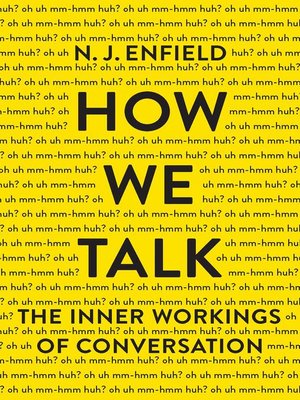cover image of How We Talk